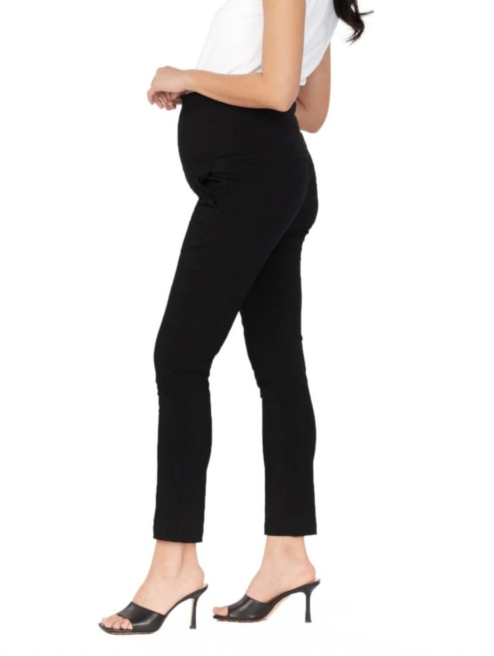 New Isabel Maternity Black Skinny Jeans Size Women's 12